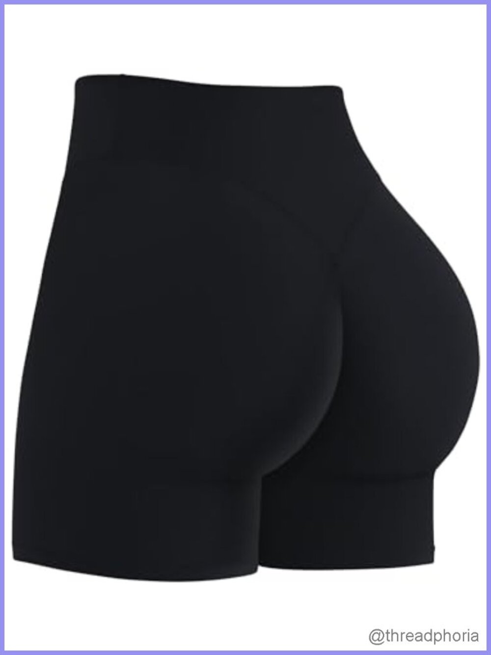 Women's High Waisted Biker Shorts with Tummy Control, Nylon Spandex, 4" Inseam